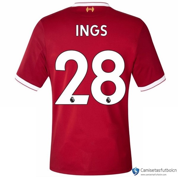 Camiseta Liverpool Primera equipo Ings 2017-18